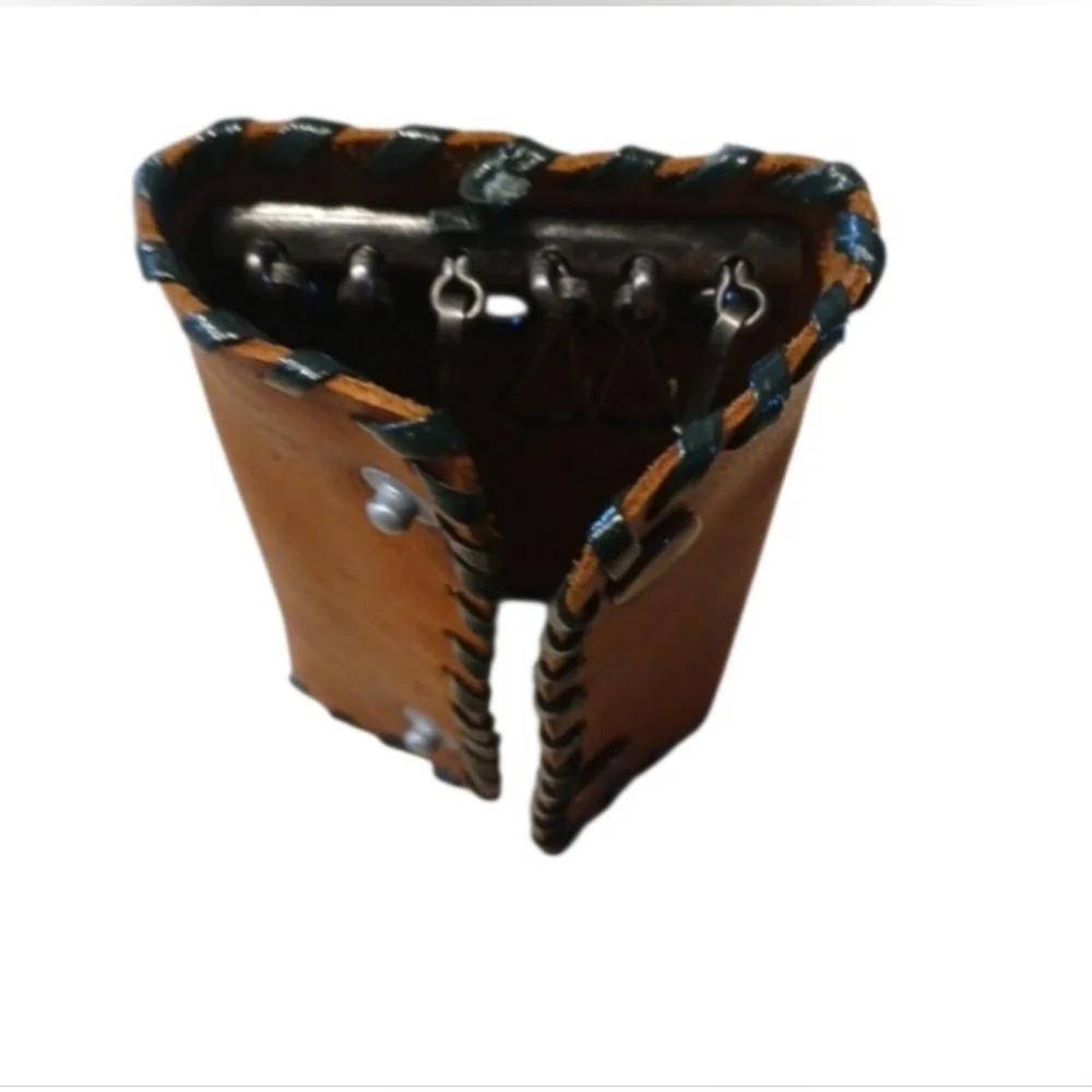Brown Leather Men's Wallet | Key Holder